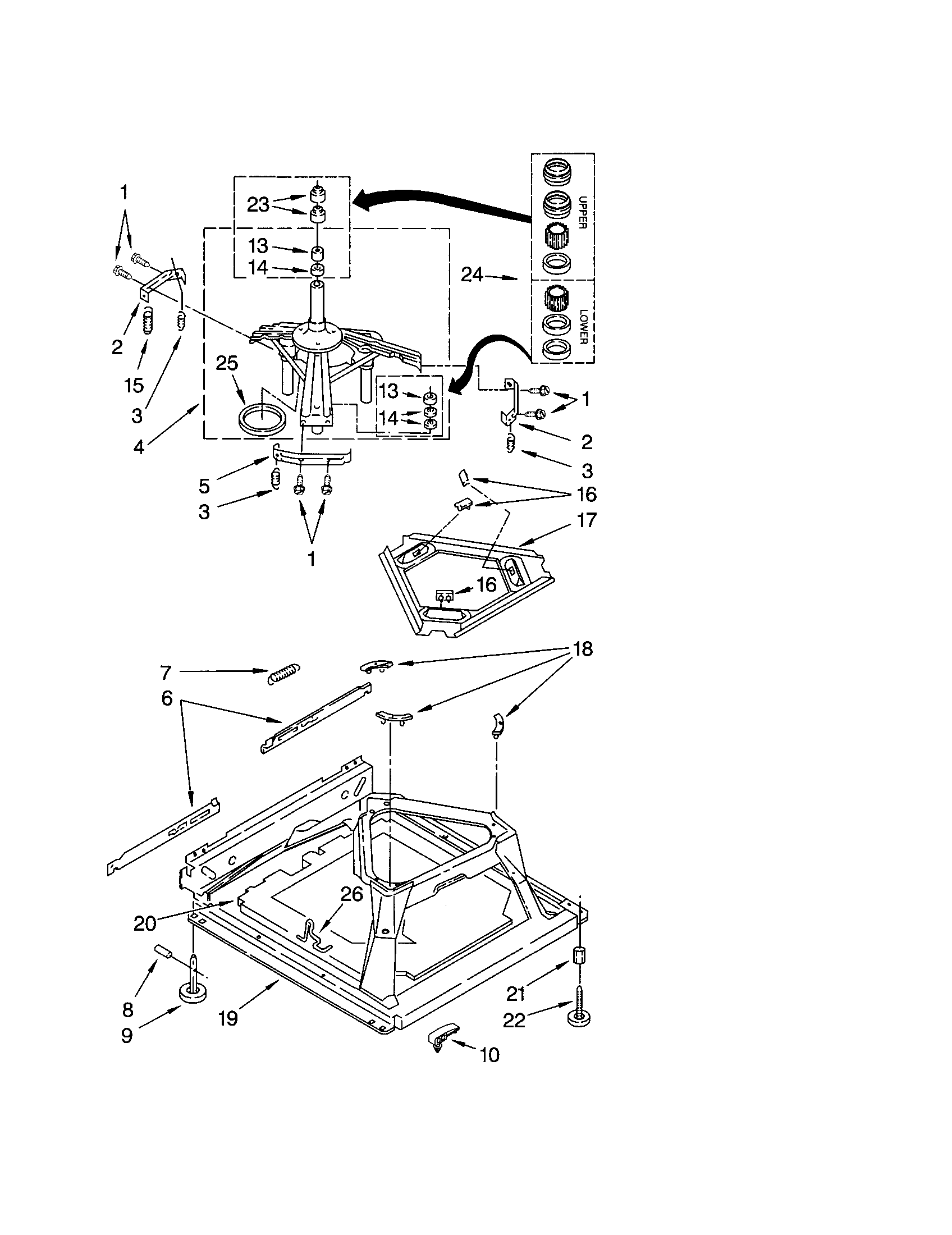 Machine base