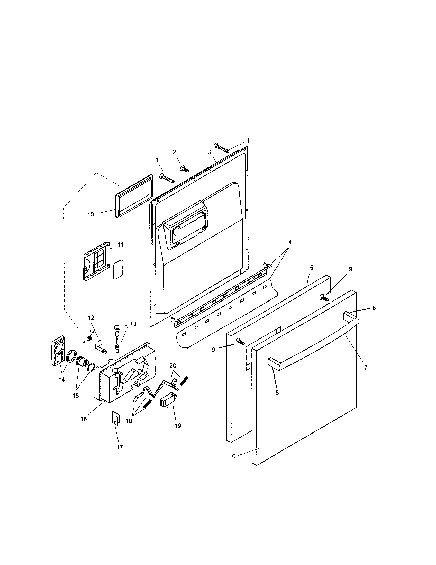 Door assembly