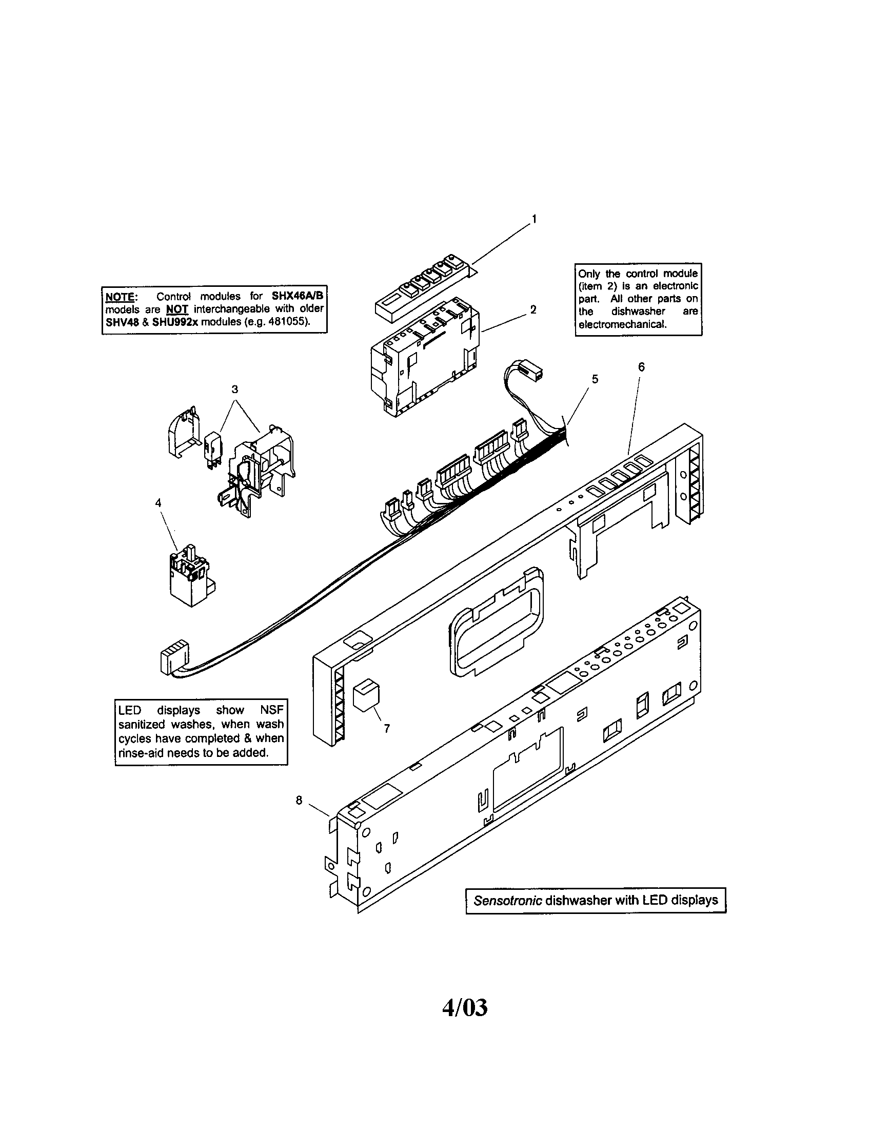 Fascia panel