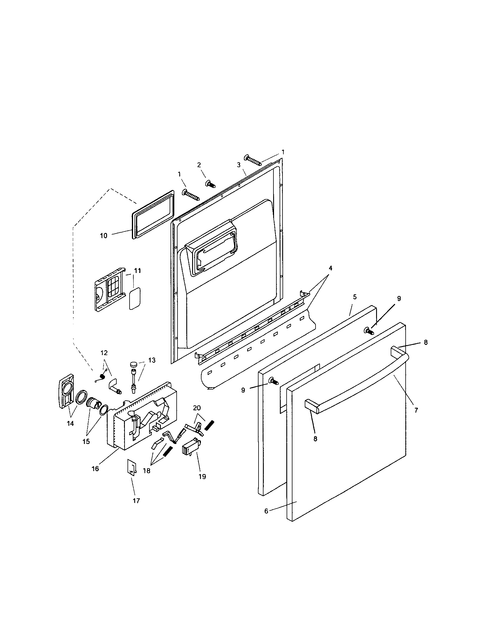 DOOR ASSEMBLY