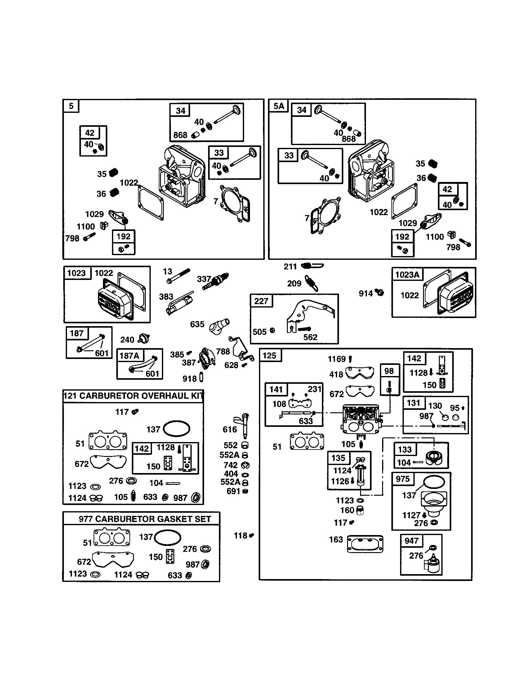 Carburetor/head-cylinder