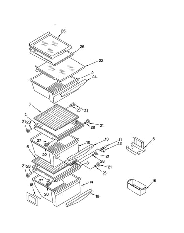 Refrigeator shelf