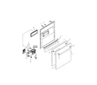 Bosch SHY99A05UC/14 (FD8212) door assembly diagram
