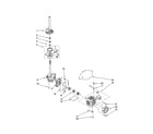 Kenmore 11022982103 brake/clutch/gearcase/motor/pump diagram