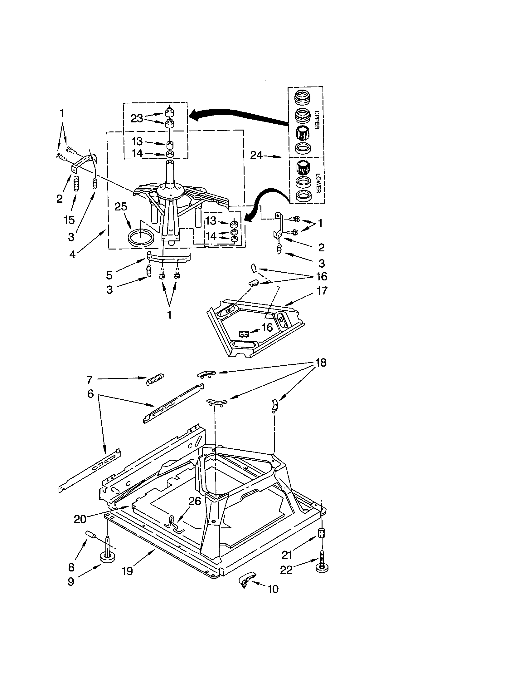 Machine base