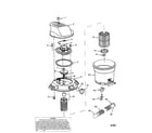 Craftsman 113170340 motor cover/lid/dust drum diagram