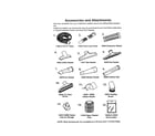 Craftsman 113170340 accessories and attachments diagram