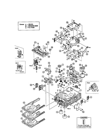 Cd charger mechanism assembly