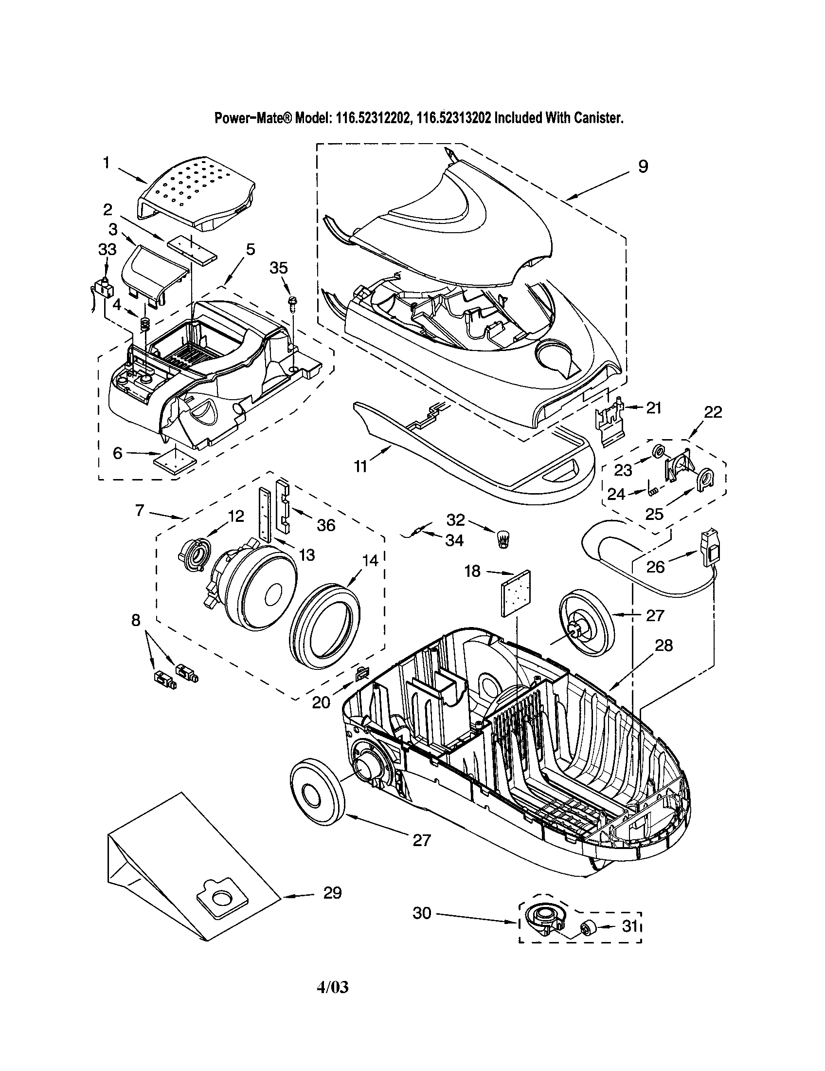 BASE-BODY/CANOPY