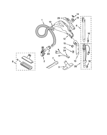 Hose and attachments