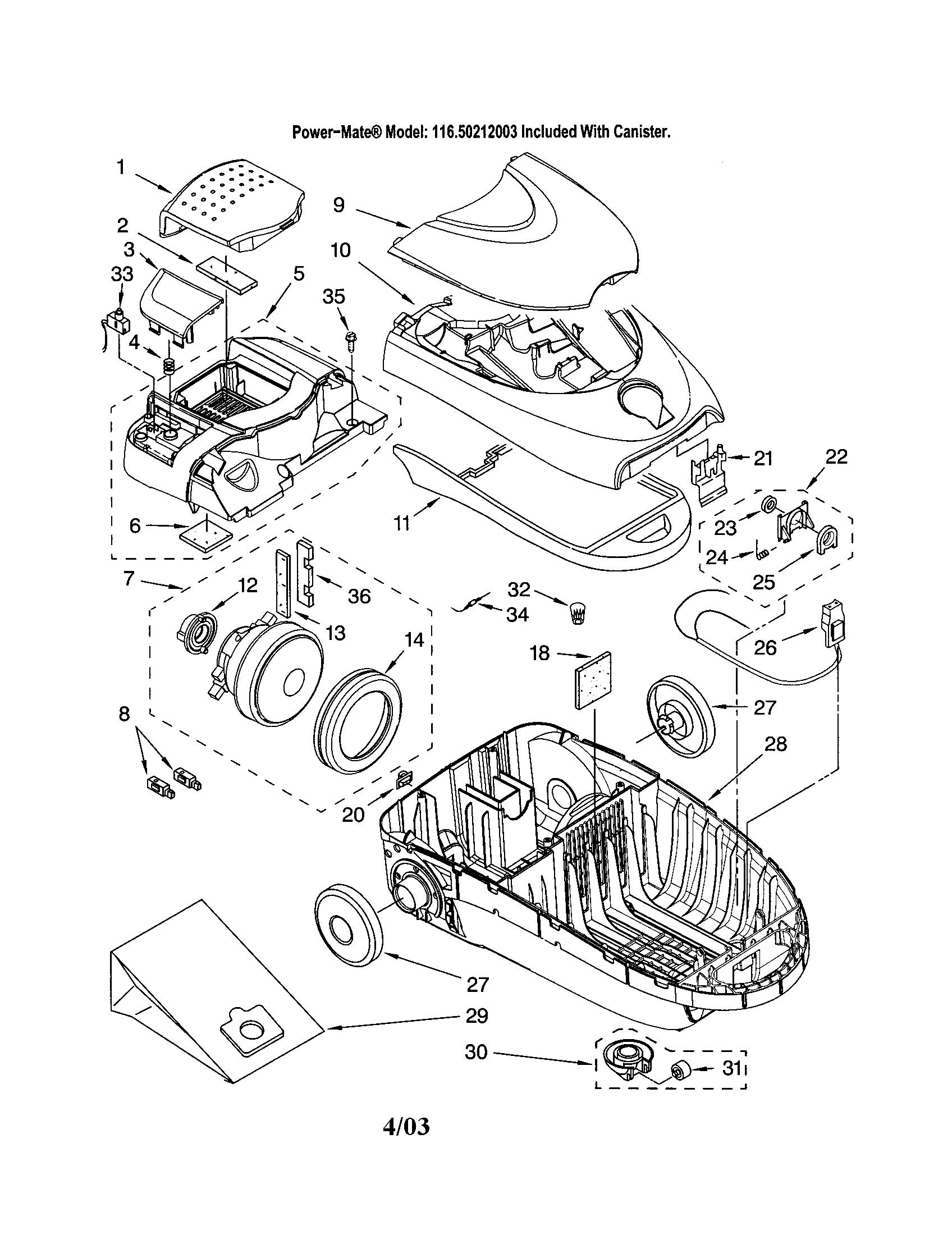 BASE/HOOD/CANOPY