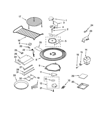 Magnetron and turntable