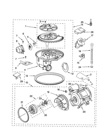 Pump and motor
