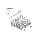 Upper rack and track