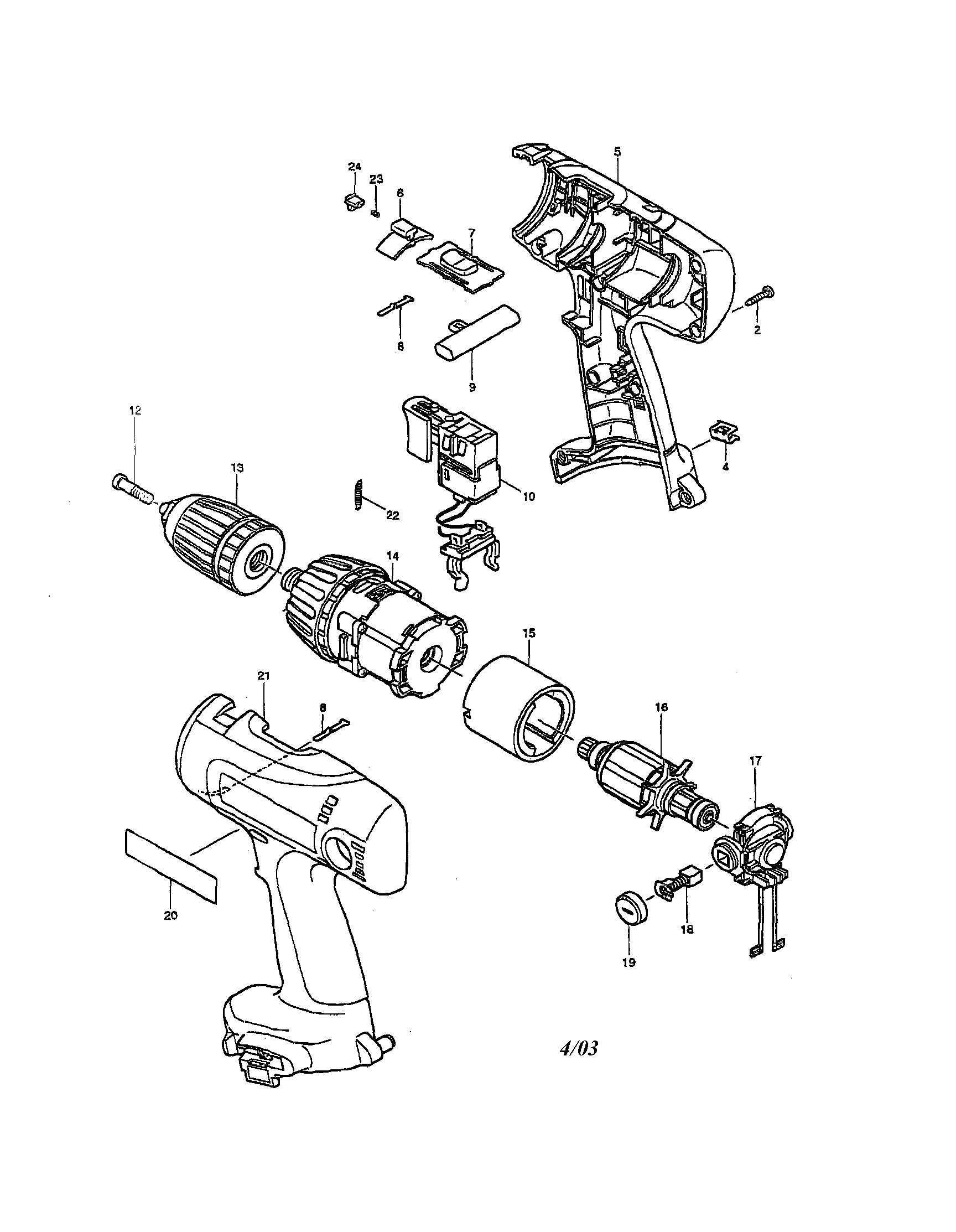 1/2" CORDLESS DRIVER-DRILL