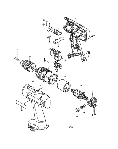1/2" cordless driver-drill