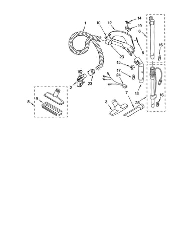 Hose and attachments