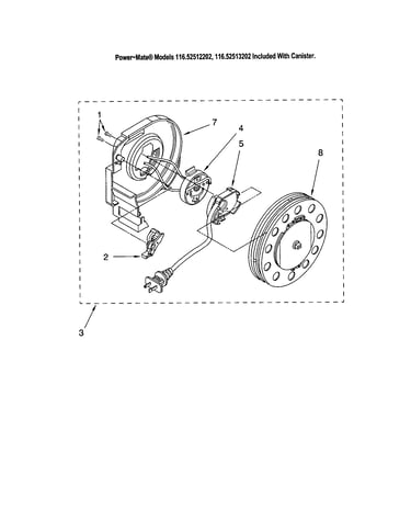 Power cord reel