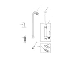 Kenmore 11633613301 hose and attachments diagram