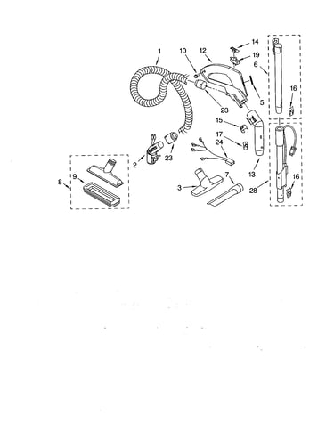 Hose and attachments