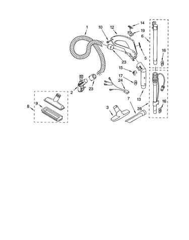 Hose and attachments
