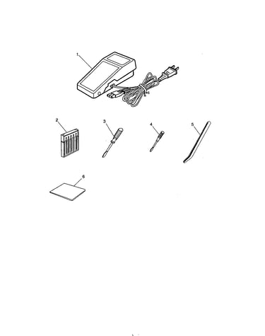 Standard accessories