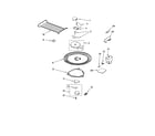 Kenmore 66561659102 magnetron and turntable diagram
