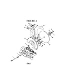 Handle/blade guard/wheel