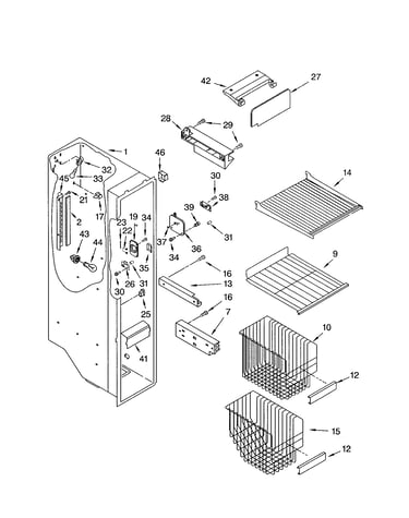 Freezer liner