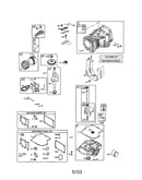 Cylinder/crankshaft