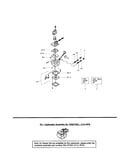 Carburetor #530071546-c1u-x785