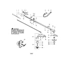 Driveshaft/shield/handle