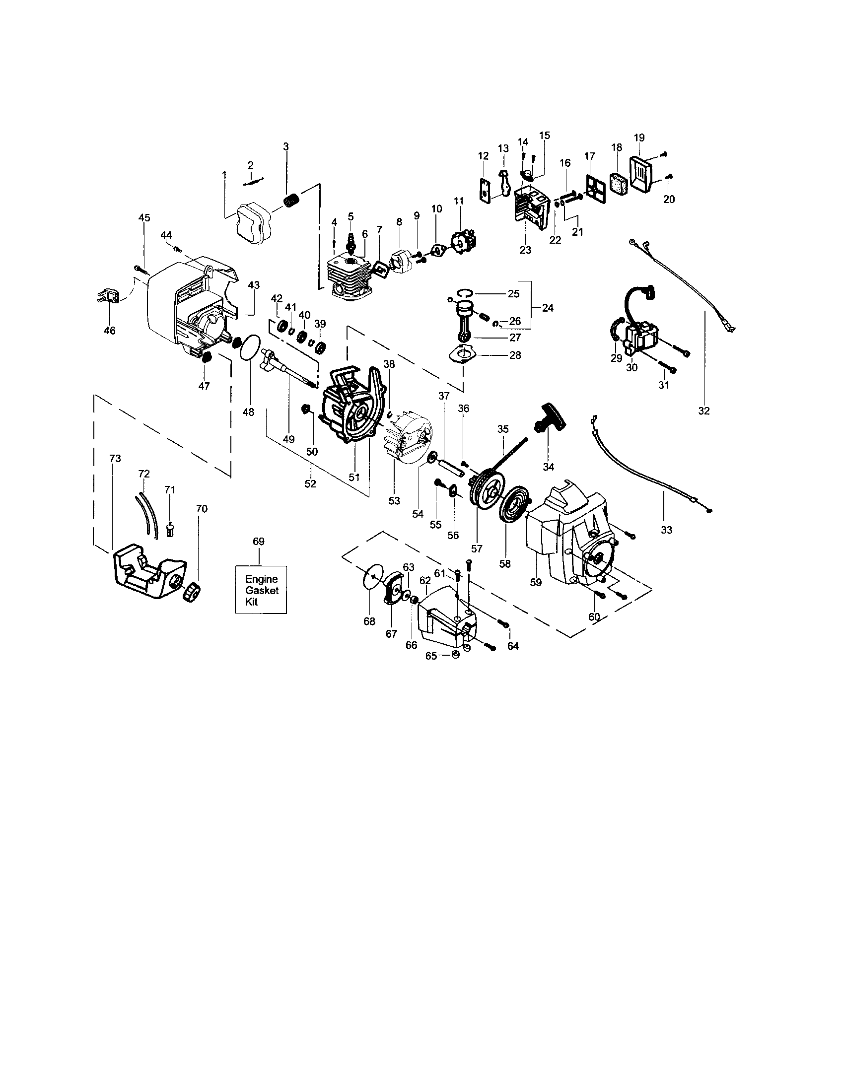 CYLINDER/CRANKCASE/CRANKSHAFT