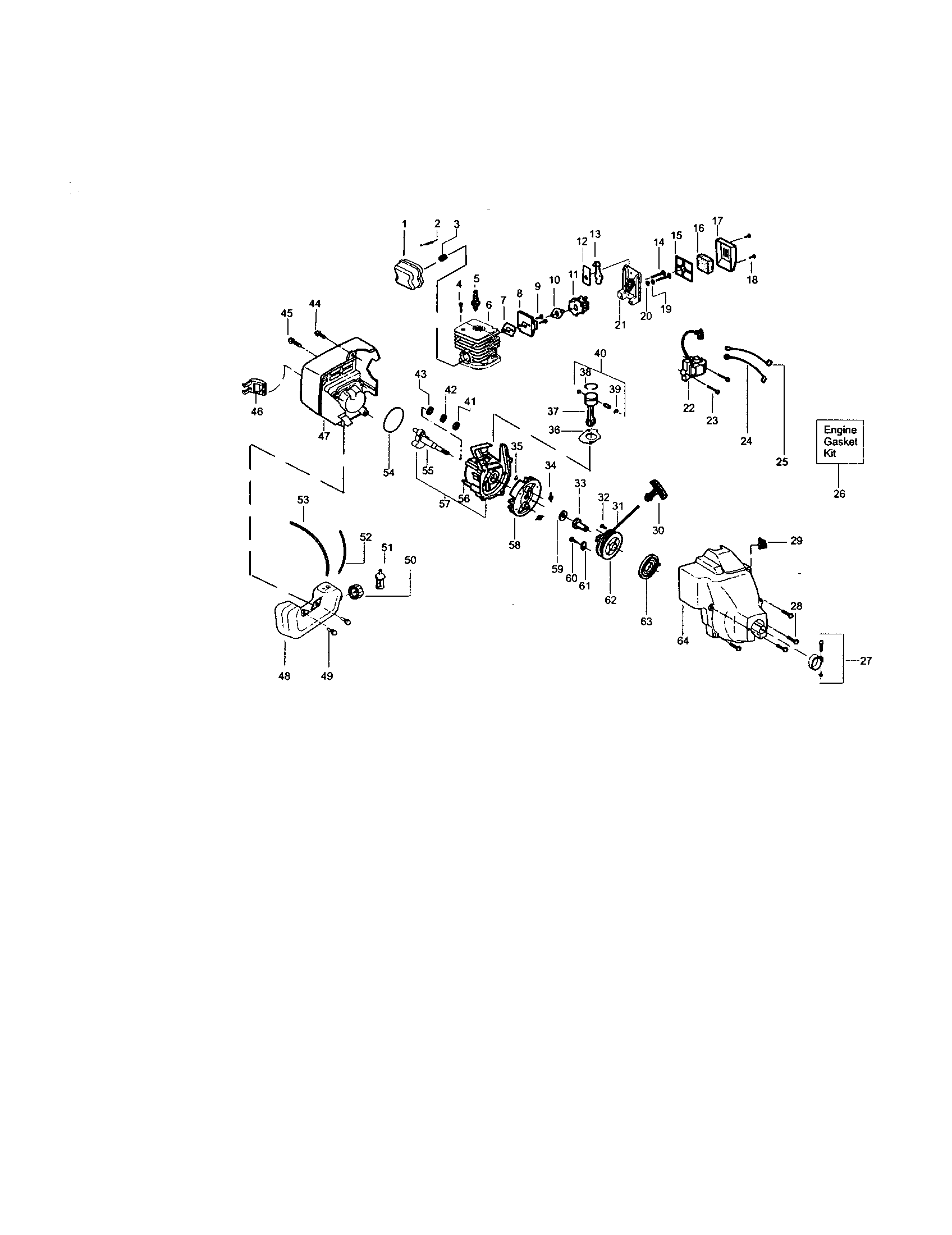 Crankshaft/crankcase