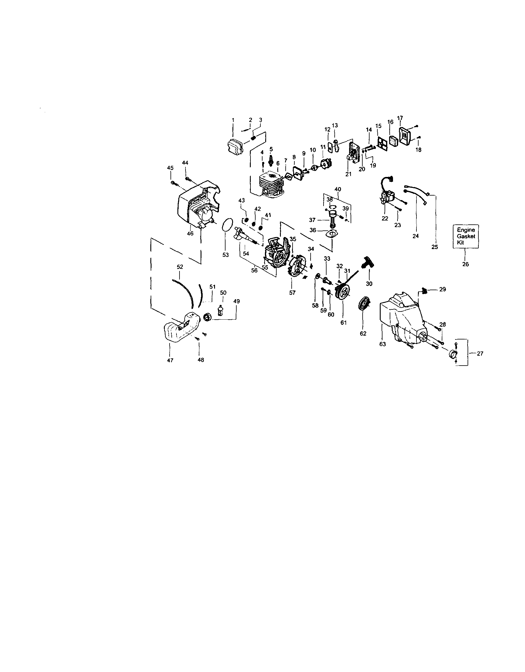 Crankcase/crankshaft