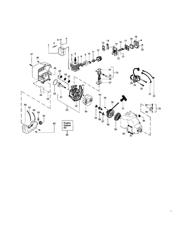 Crankshaft/crankcase