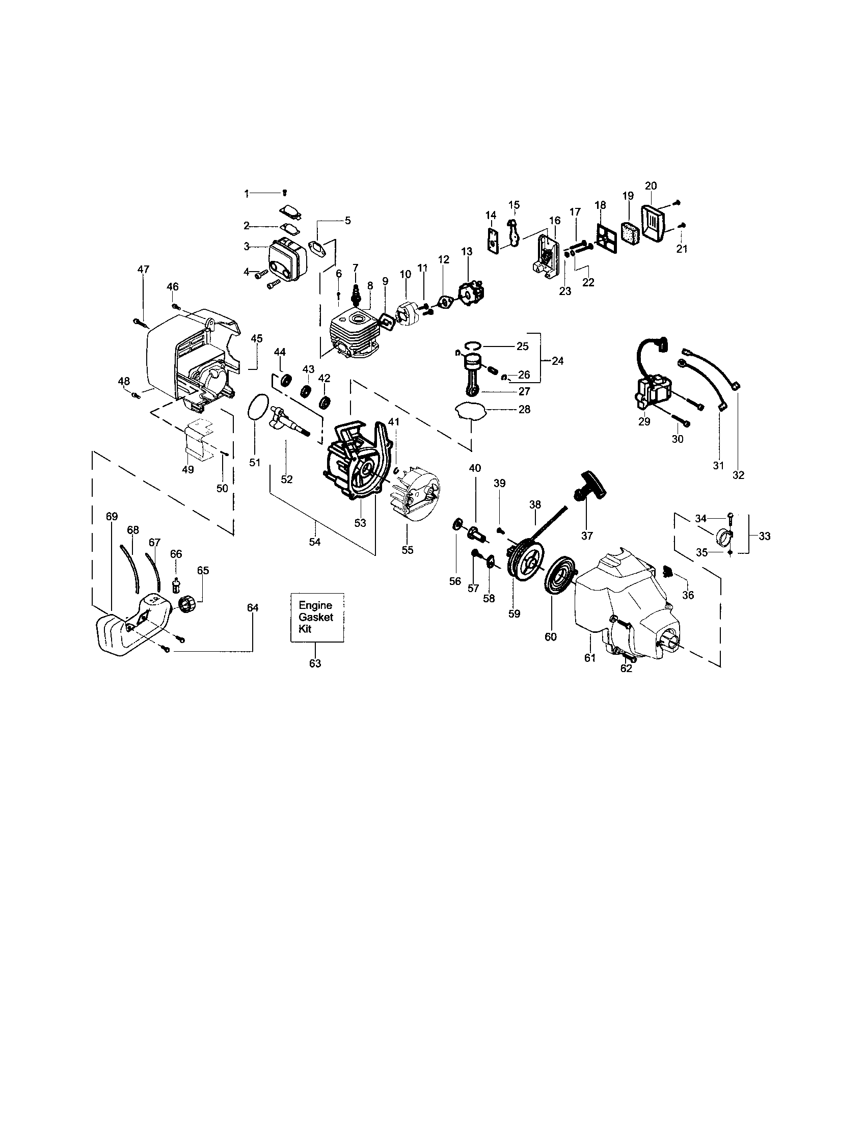 Crankshaft/crankcase