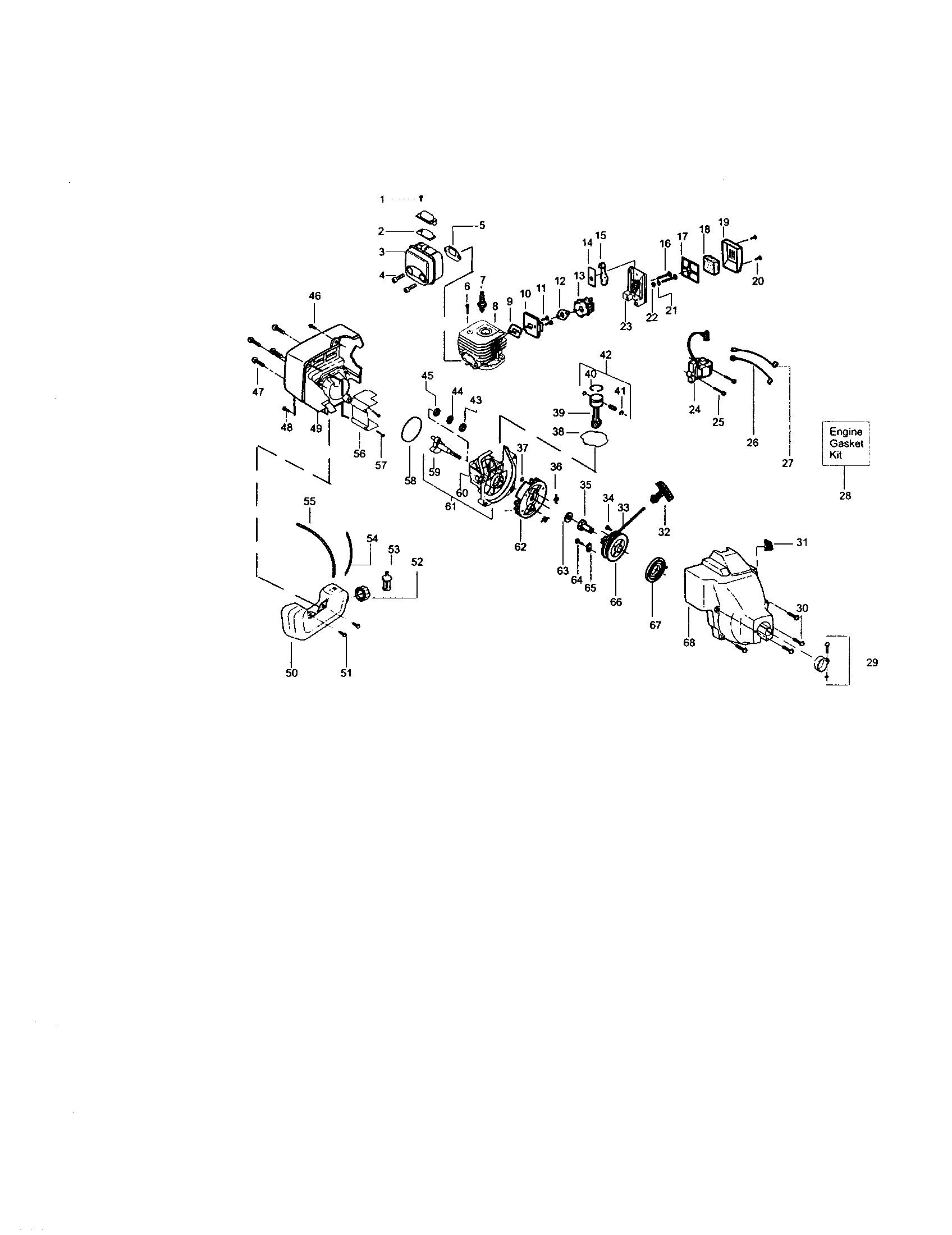 Crankcase/crankshaft