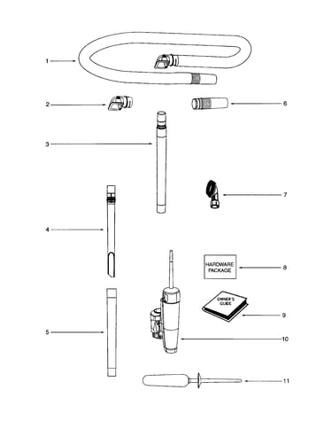 Hose and attachments