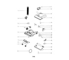 Eureka 5845A base/hood diagram