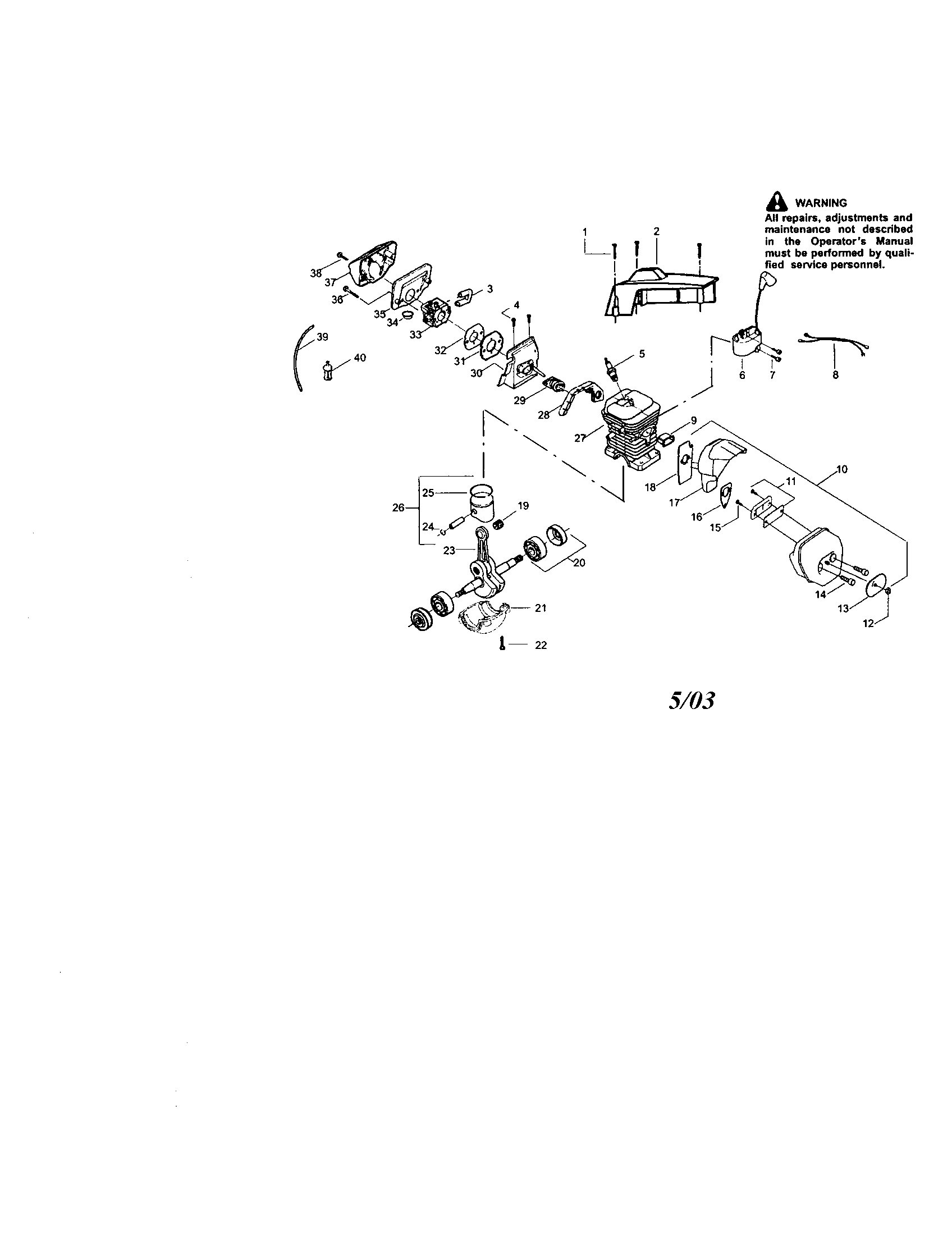Cylinder/crankcase