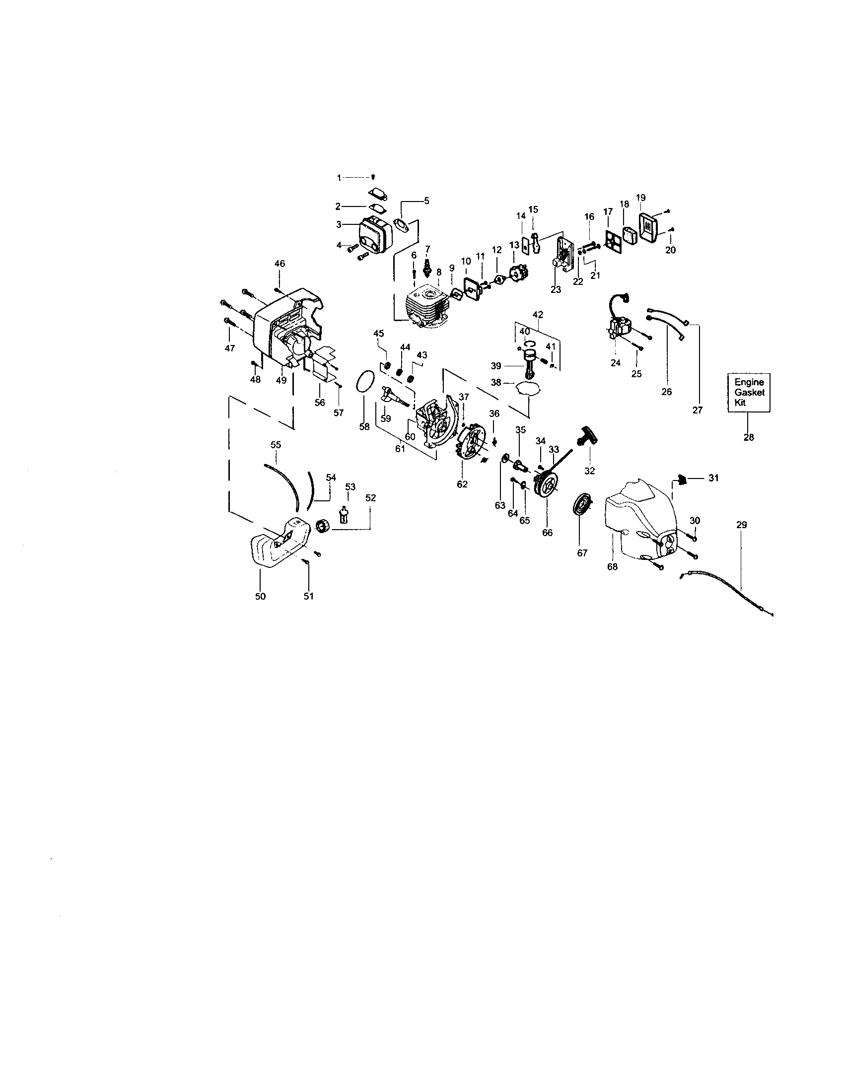 Crankcase/crankshaft