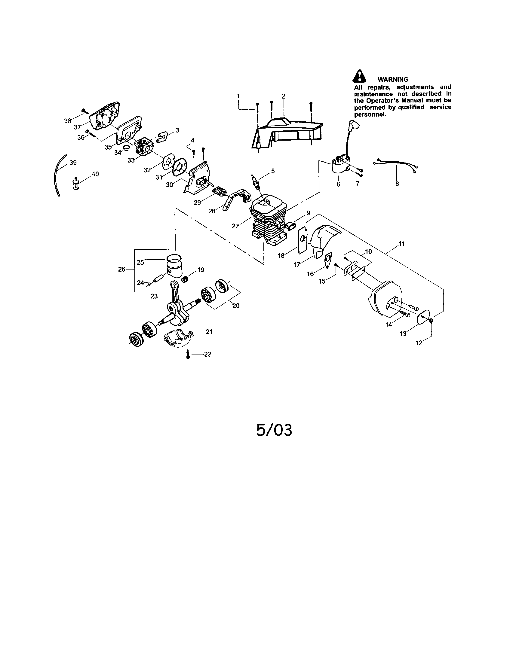 Cylinder/crankcase