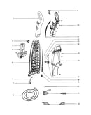 Handle/rear housing