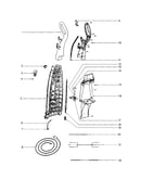 Handle/rear housing