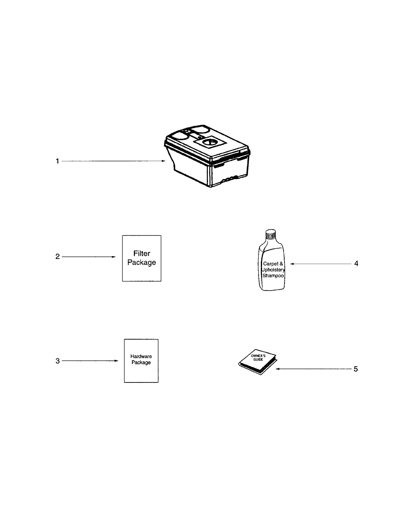 Recovery tnak assembly