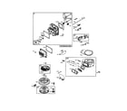 Craftsman 917272762 head-cylinder/housing-blower diagram