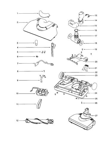 Hood/motor