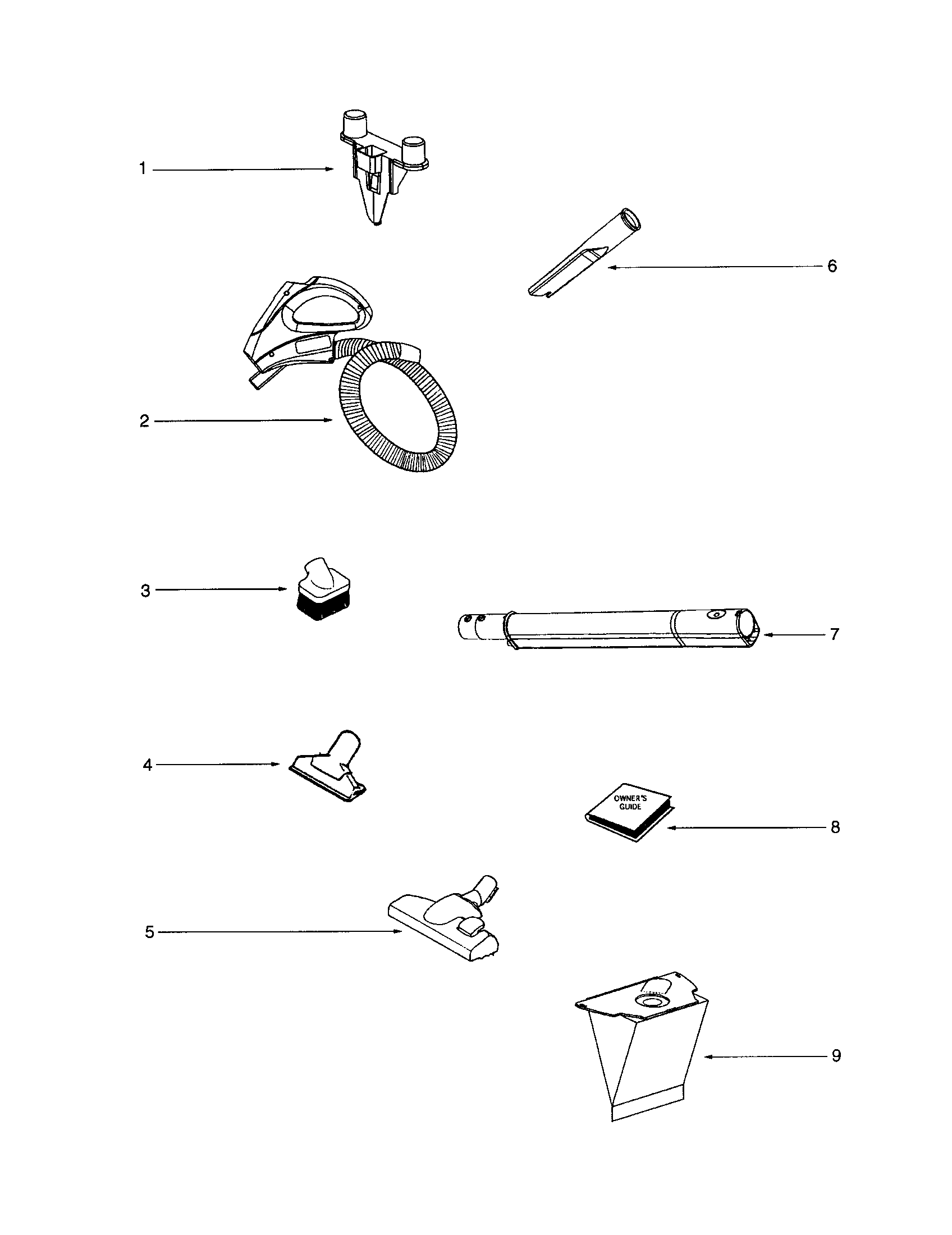 Tool caddy/hose