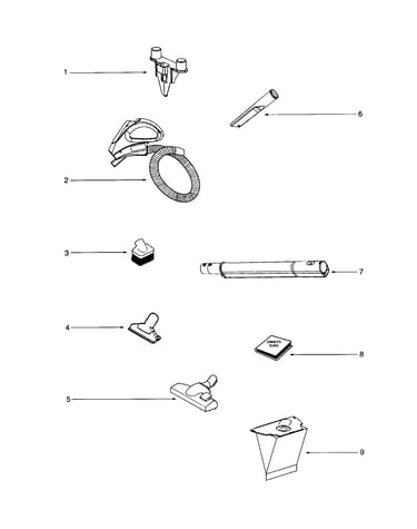 Tool caddy/hose